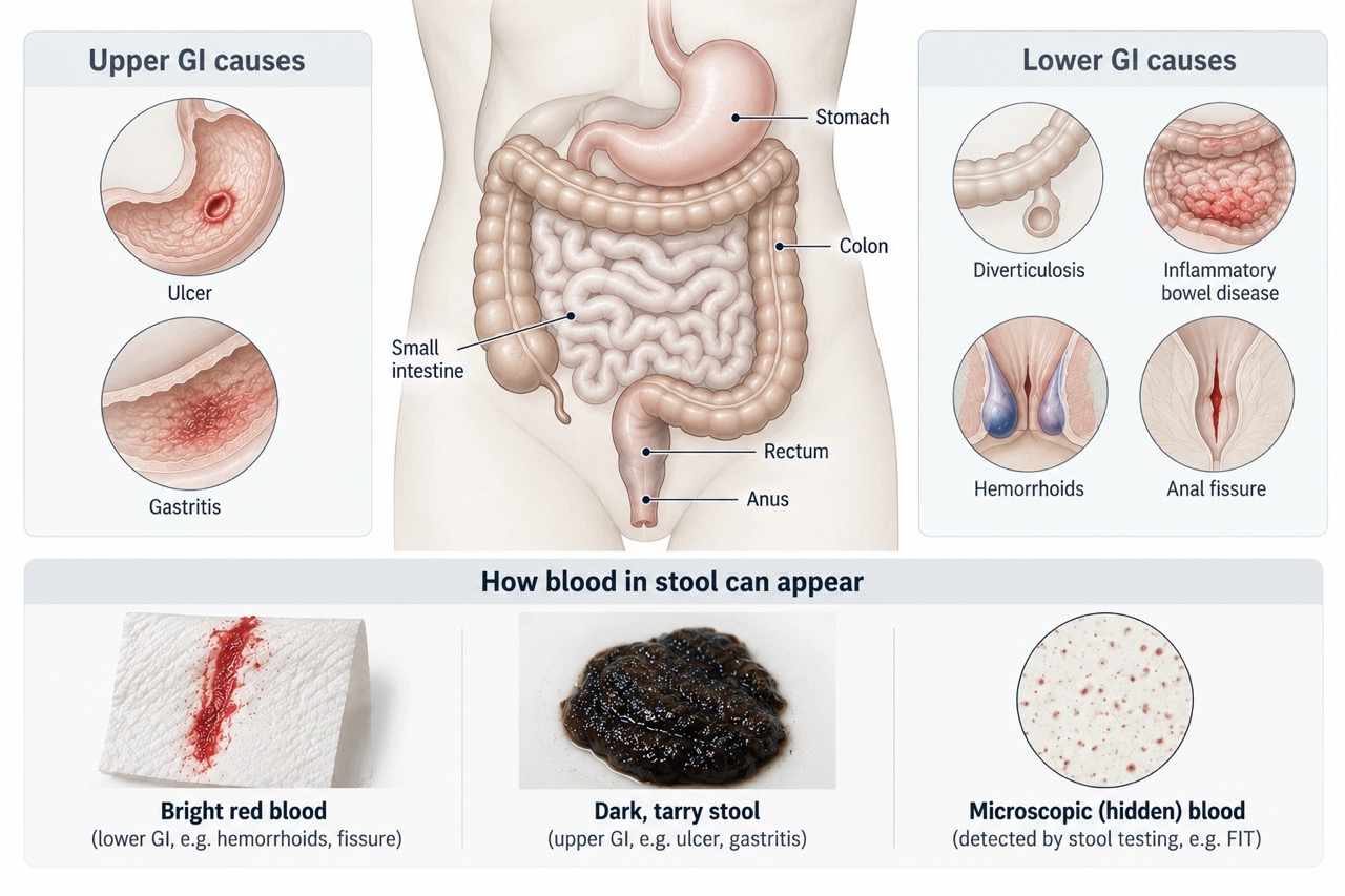 GI Markers - Blood in Stool, Hemorrhoids and FIT Testing